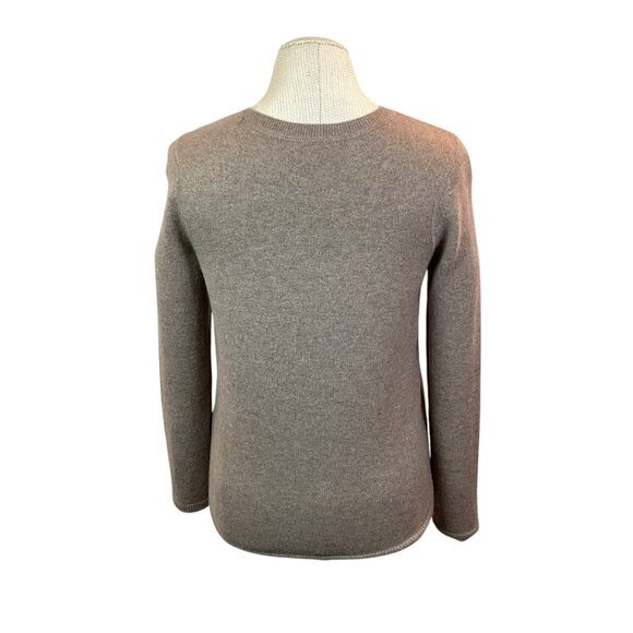 LXT Lisa & Todd Sweater Cashmere Heart Pattern Crew Neck Sweater Womens XS - Picture 7 of 15